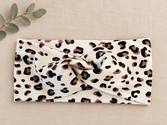 Stirnband Erwachsene Leo hellbeige