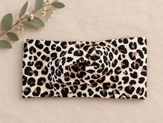 Stirnband Erwachsene Leo beige